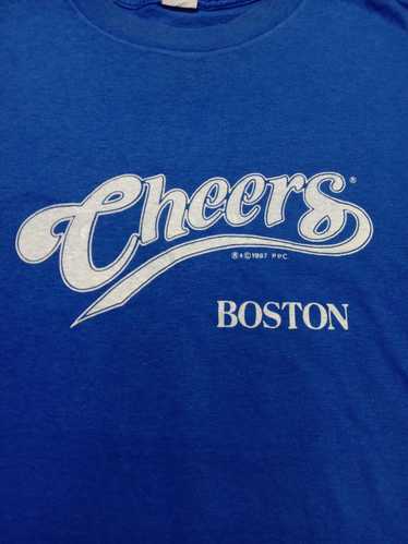 Vintage - Vintage 80s 1987 CHEERS Boston Tee By C… - image 1