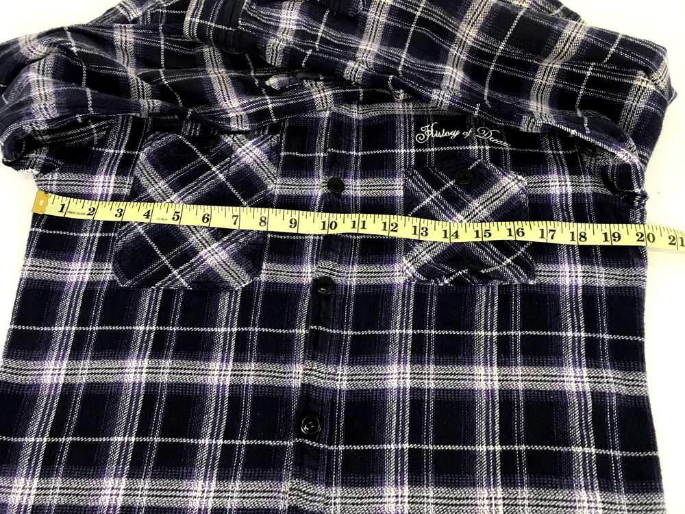 Hype - Vintage Style History of Dream Flannel Shi… - image 9