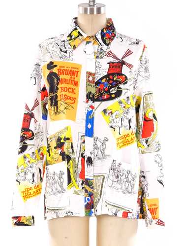 Moulin Rouge Printed Shirt