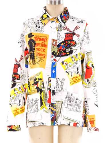 Moulin Rouge Printed Shirt