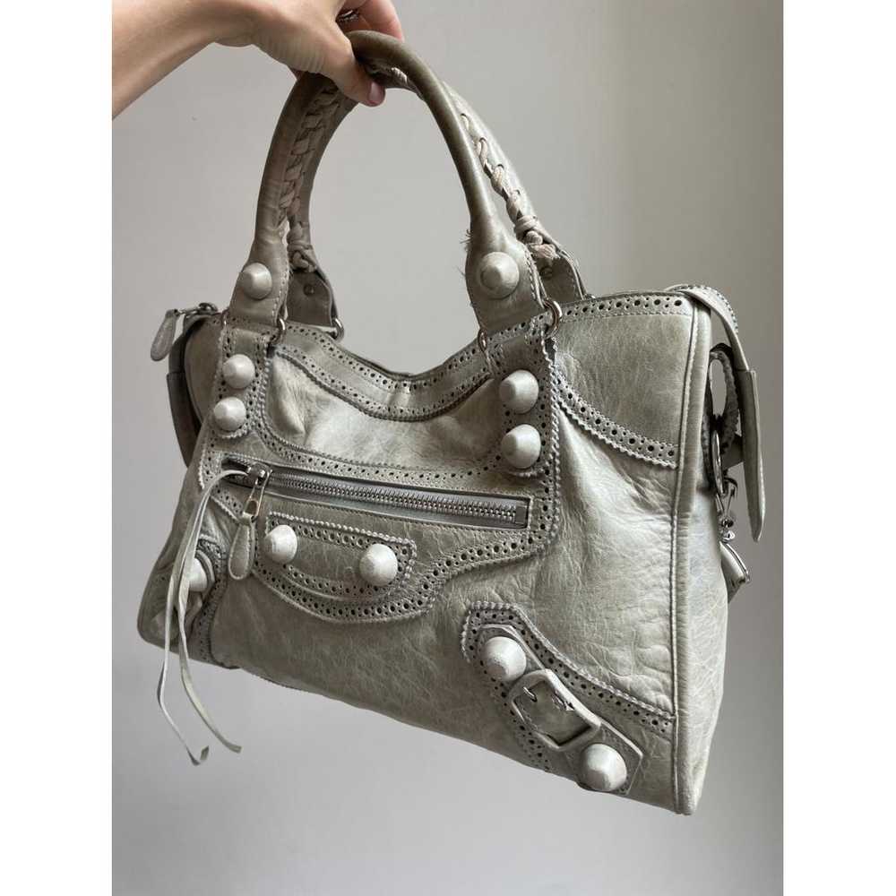 Balenciaga City leather handbag - image 3