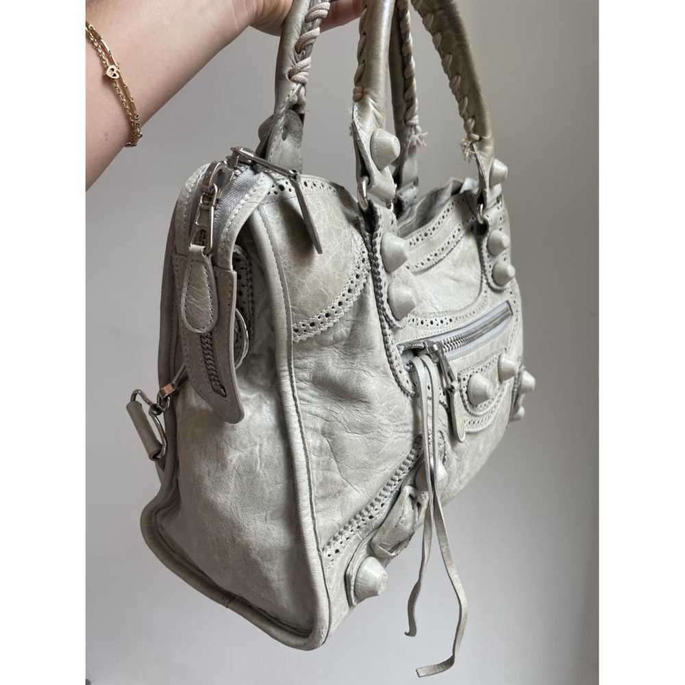 Balenciaga City leather handbag - image 6