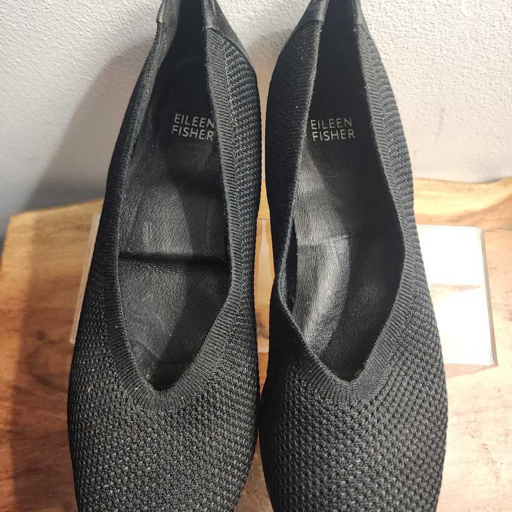 Eileen Fisher Black shoes women's size 9 - image 4
