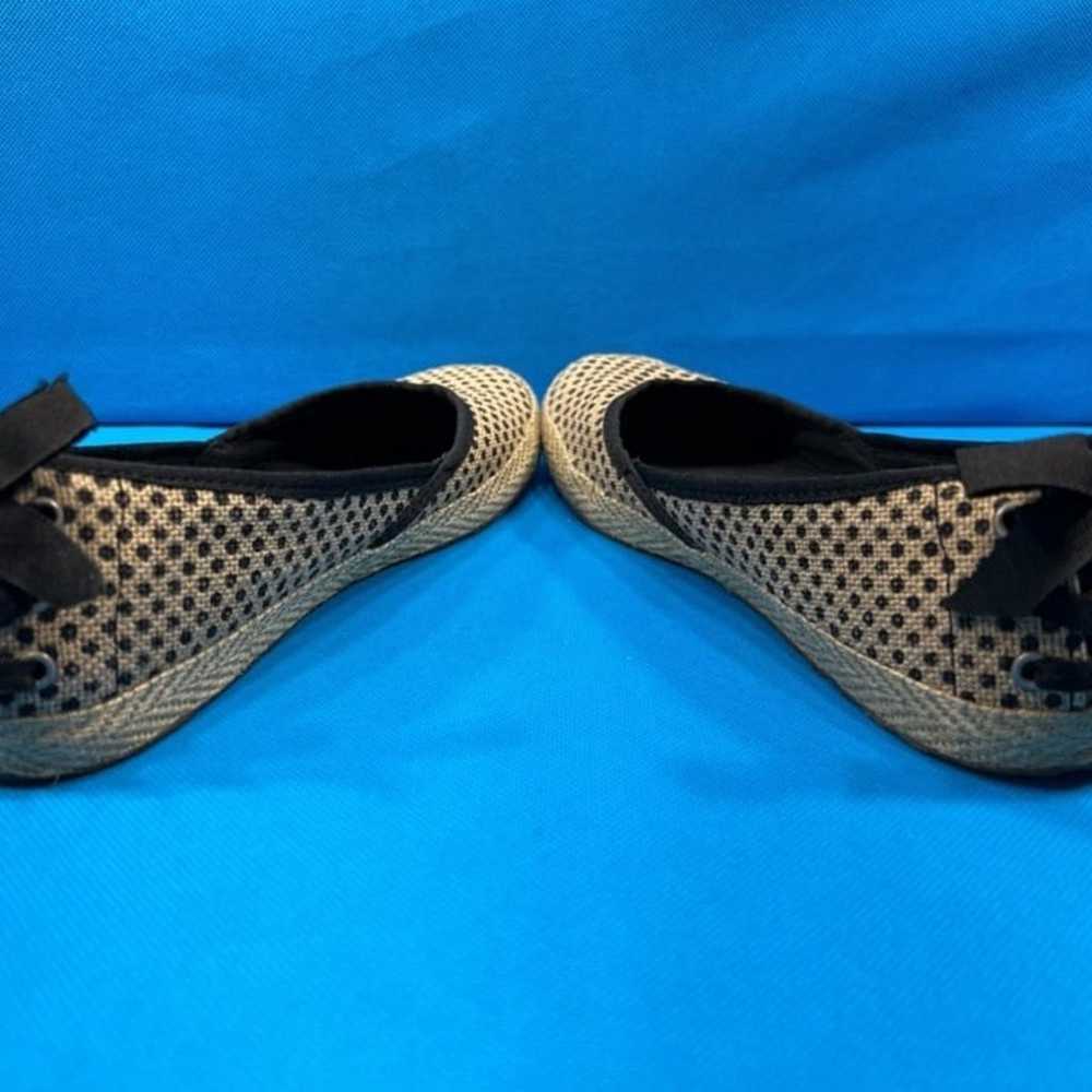 UGG Indah Burlap Slip-On Flat Shoes Size 6.5 - image 6