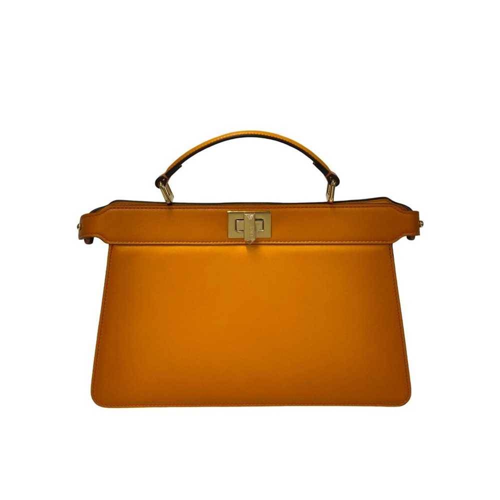 Fendi FENDI Peekaboo Iseeu Leather 2way Handbag S… - image 1