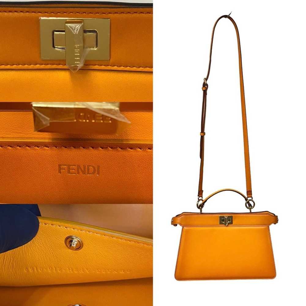 Fendi FENDI Peekaboo Iseeu Leather 2way Handbag S… - image 4