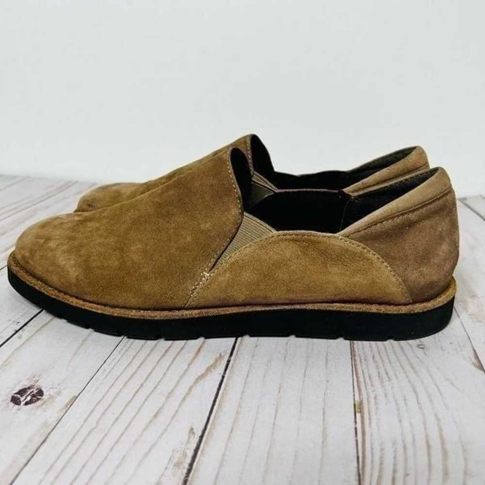 VANELi Taupe Brown Suede Leather Slip On Loafers … - image 1