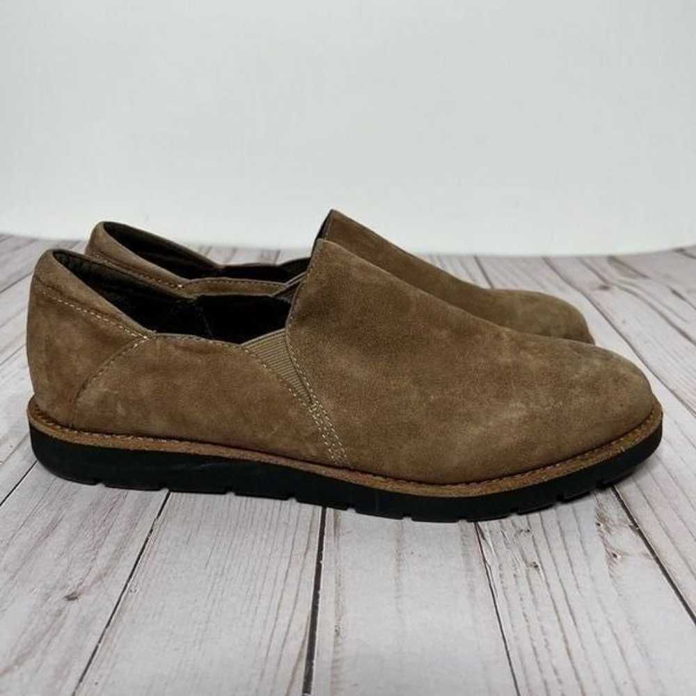 VANELi Taupe Brown Suede Leather Slip On Loafers … - image 7