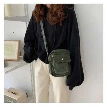 Bag × Japanese Brand × Streetwear Corduroy Flap S… - image 1