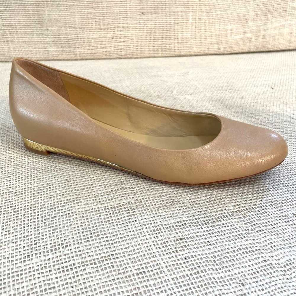 Cole Haan NEW, D40639 Leather Flats Tan Ladies Si… - image 2