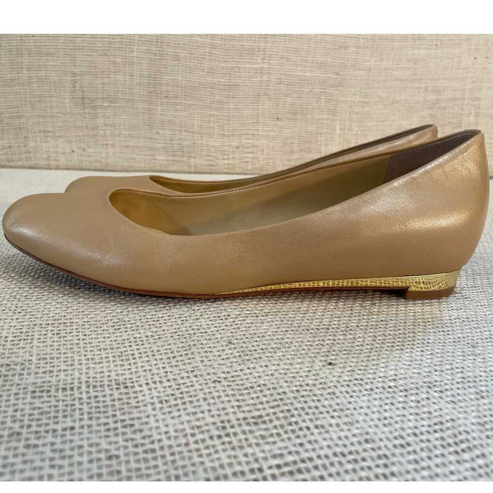 Cole Haan NEW, D40639 Leather Flats Tan Ladies Si… - image 6