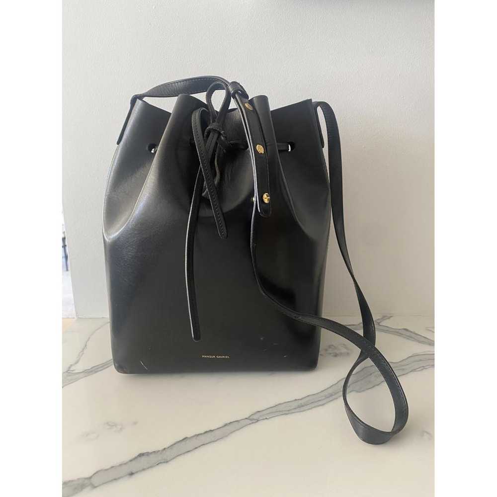 Mansur Gavriel Bucket leather handbag - image 2