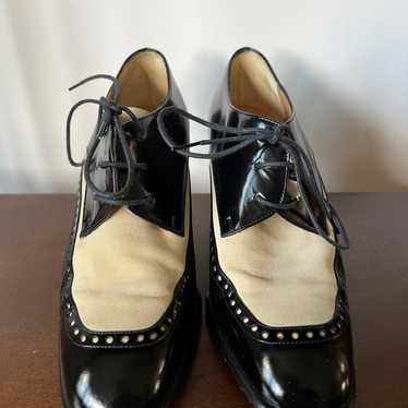 Vintage Fratelli Rossetti oxford lace up pumps - image 1