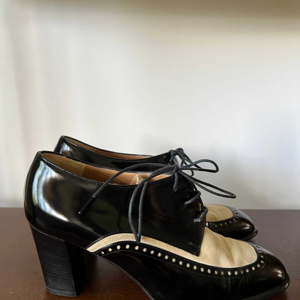 Vintage Fratelli Rossetti oxford lace up pumps - image 8