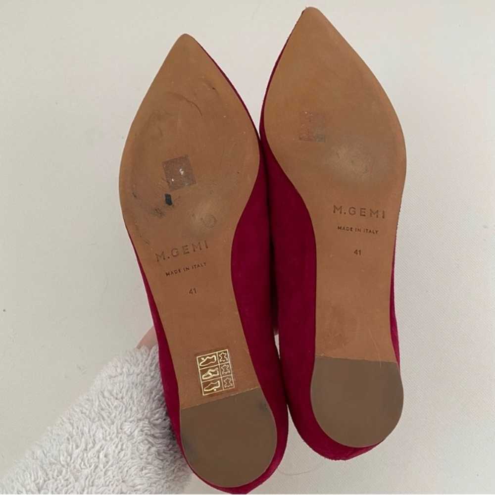 M. Gemi The Gia Suede Pointed Flat - image 4