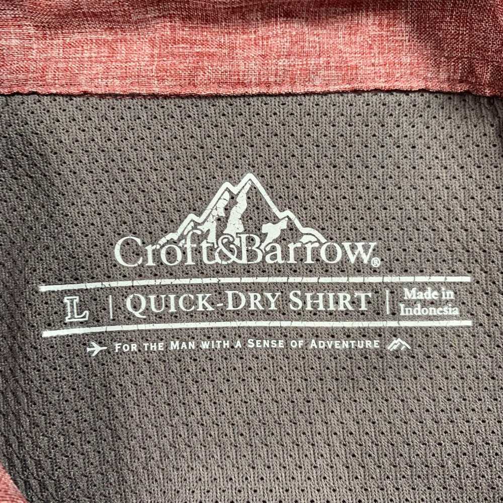 Croft & Barrow CROFT AND BARROW Shirt Mens Large … - image 3