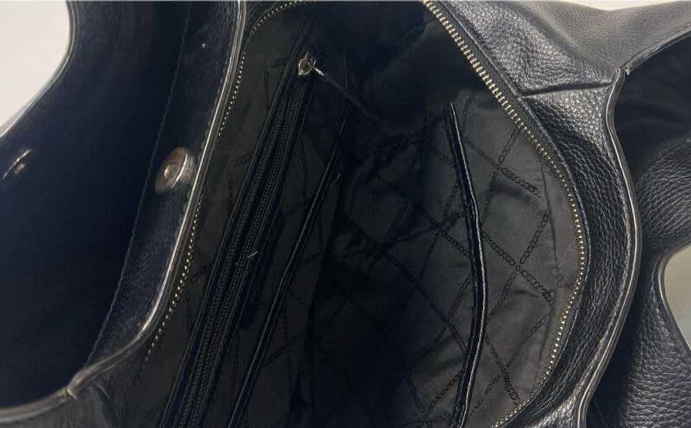 Michael Kors Fulton Black Leather Shoulder Hobo S… - image 5