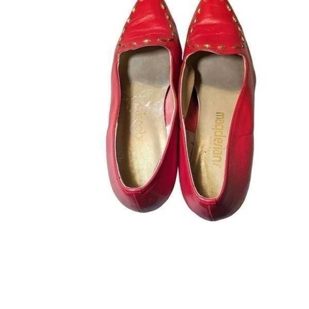 Vintage California Magdesians small red slip-on h… - image 5