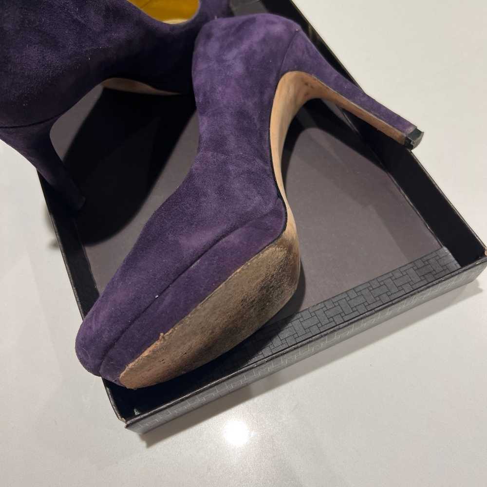 JOAN DAVID Designer Elegant High Heels Purple siz… - image 6