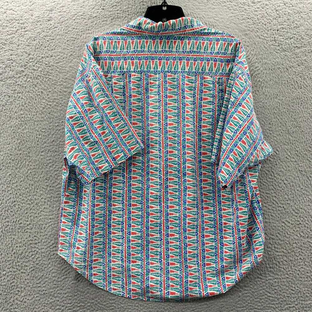 Vintage COLUMBIA Shirt Womens Large Button Up Blo… - image 2