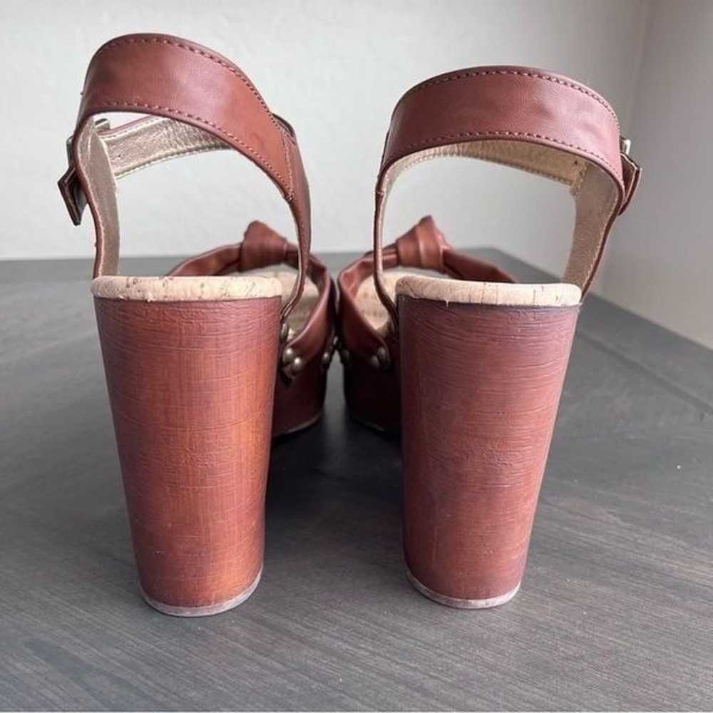 KORK-EASE Dawson Wedge Sandals in Brown Size 10 N… - image 9