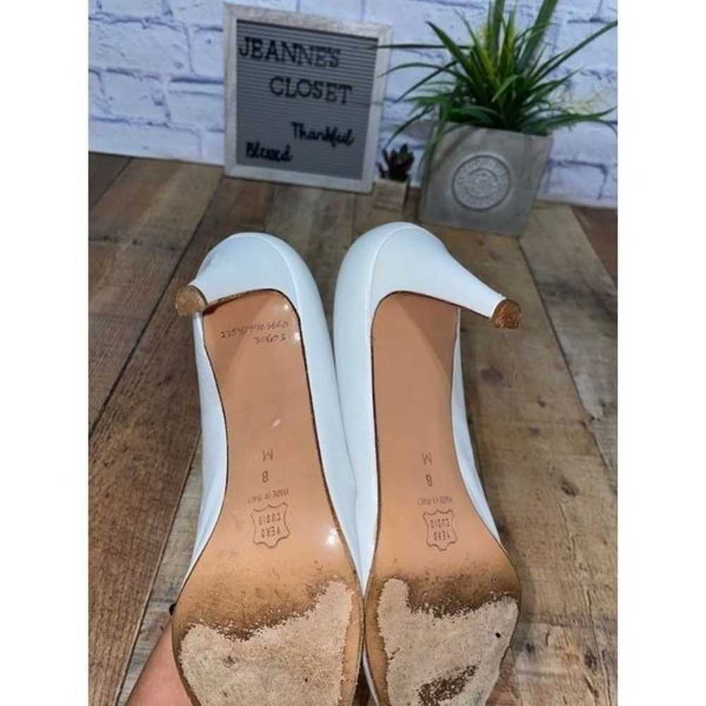 Bally white vintage pumps heels 8M - image 9
