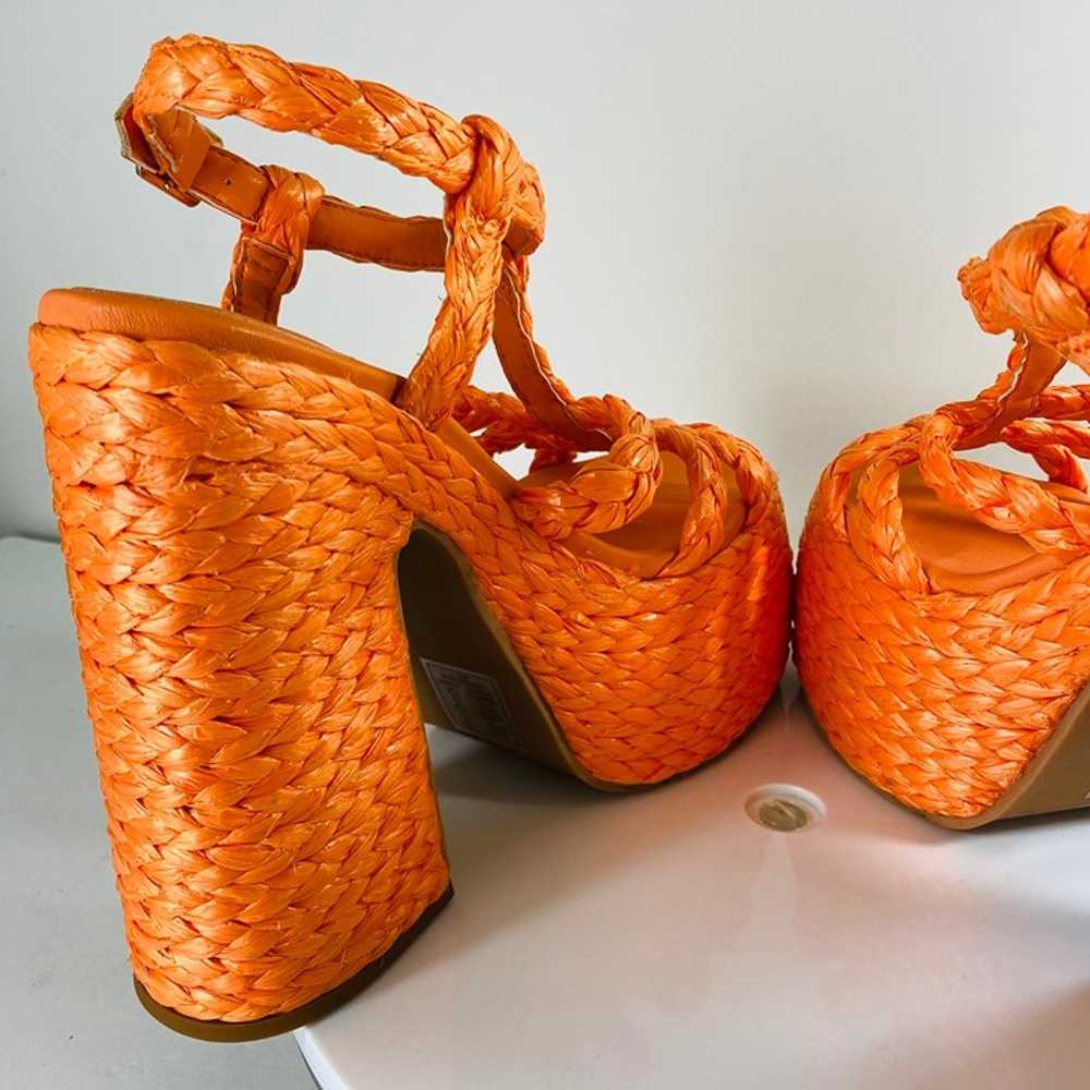 Azalea Wang Platform Sandals Womens Size 9 Ronnie… - image 5