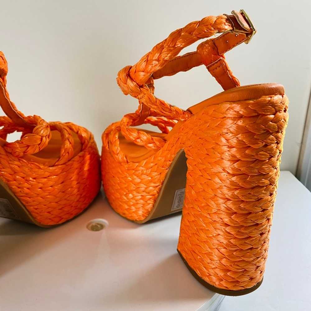 Azalea Wang Platform Sandals Womens Size 9 Ronnie… - image 7