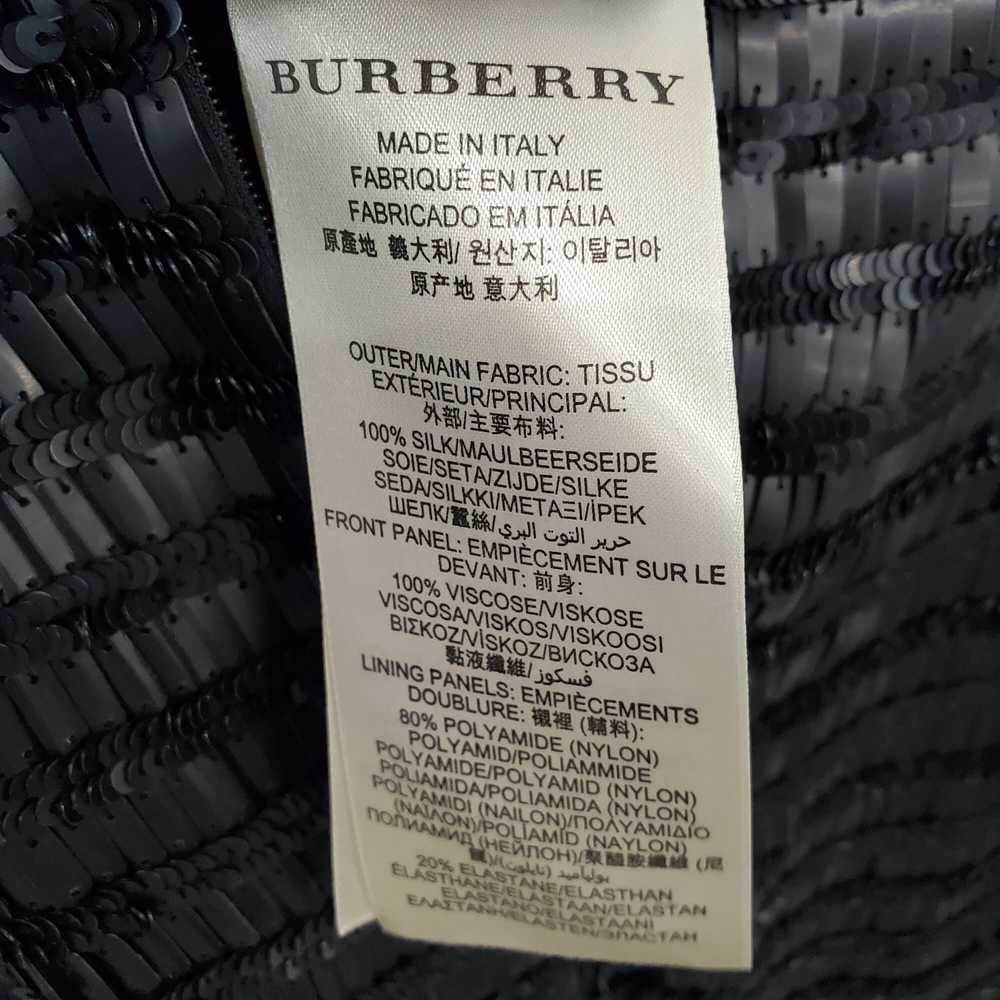 AUTHENTICATED BURBERRY LONDON SILK EMBELLISHED SL… - image 7