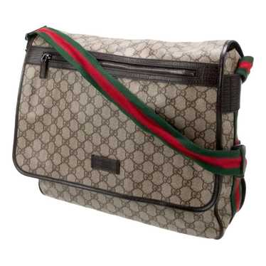 Gucci Leather travel bag - image 1