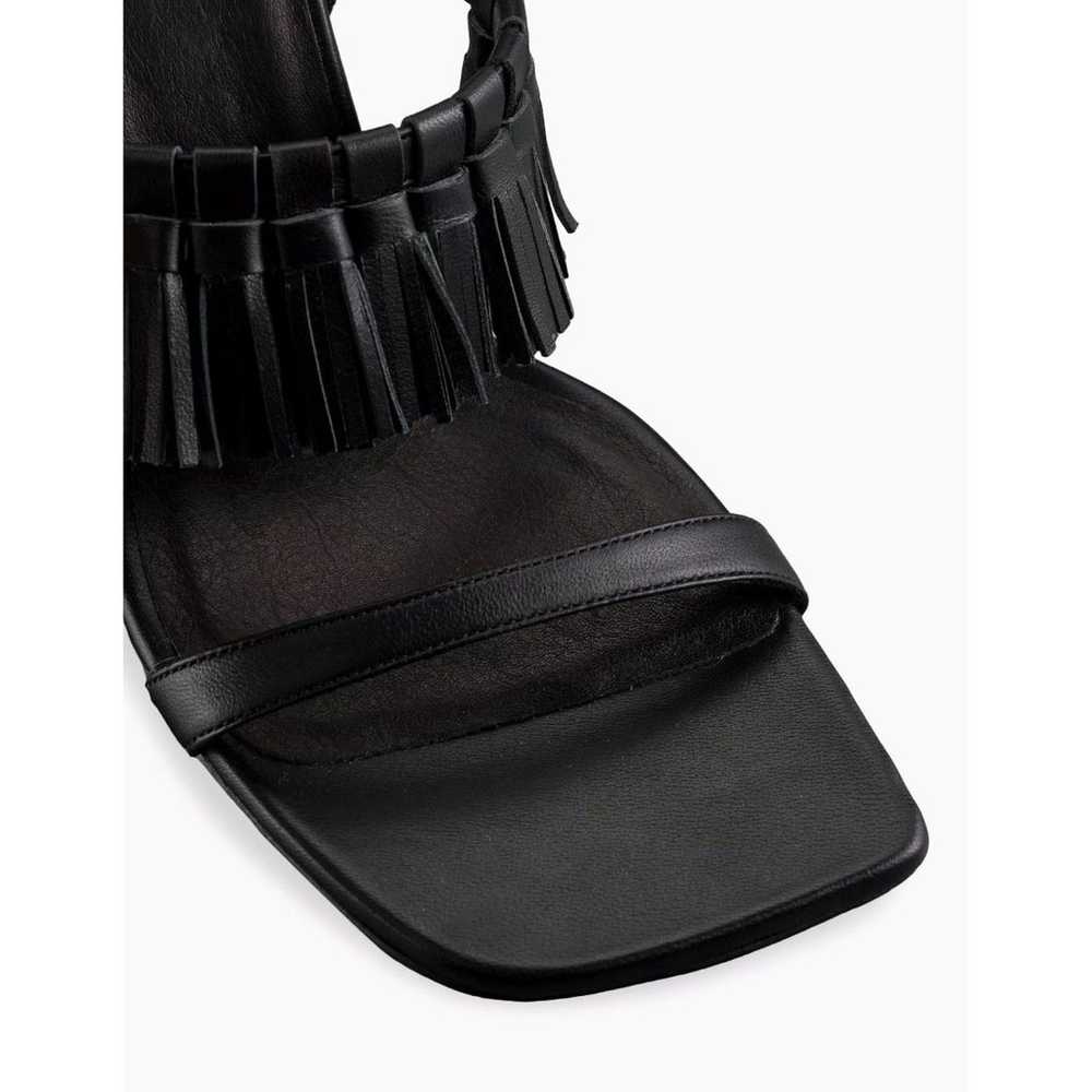 Frame Le Borrego Leather Slingback Sandals 36 1/2 - image 3