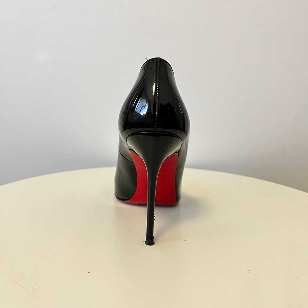 Cristian Louboutin Blck Pumps with 100mm Heels - image 3