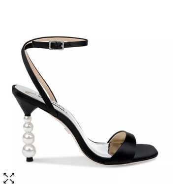 Badgley Mischka new Ivette pearl sandals - image 1