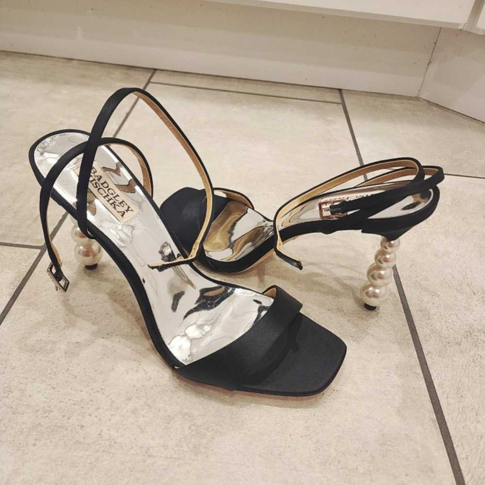 Badgley Mischka new Ivette pearl sandals - image 2