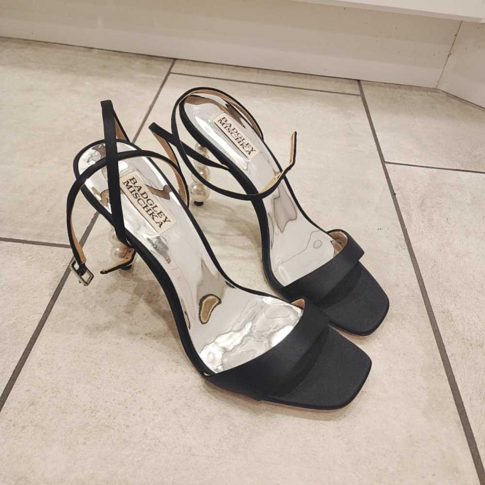 Badgley Mischka new Ivette pearl sandals - image 5
