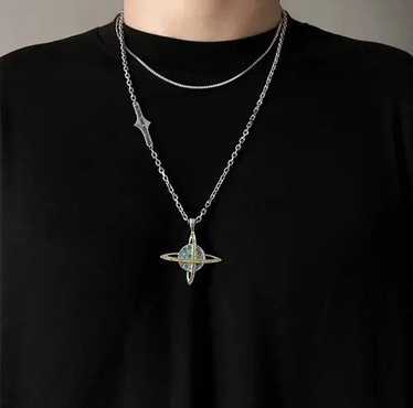 Jewelry × Streetwear Neptune Pendant Necklace - image 1