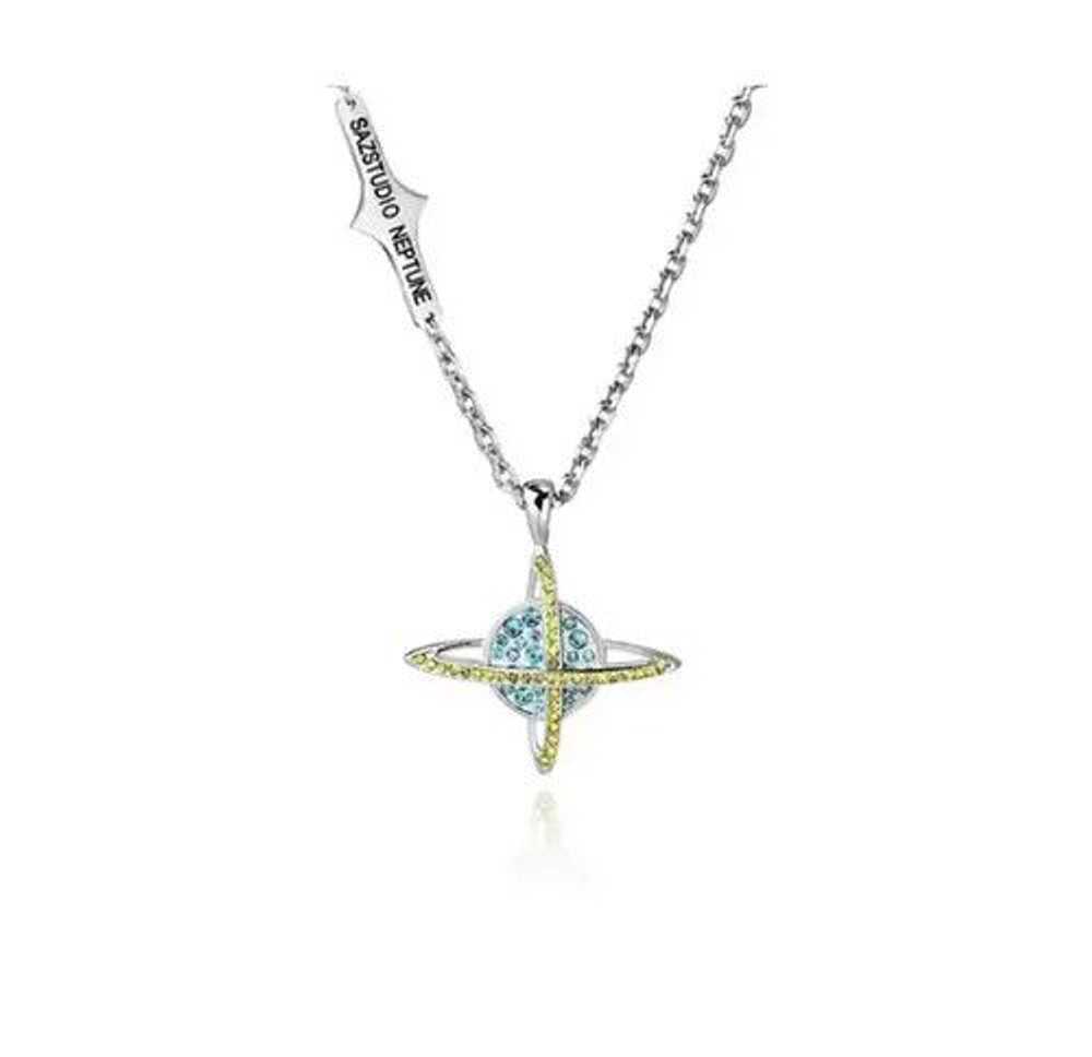 Jewelry × Streetwear Neptune Pendant Necklace - image 2