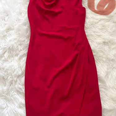 Calvin Klein red dress size 4 - image 1