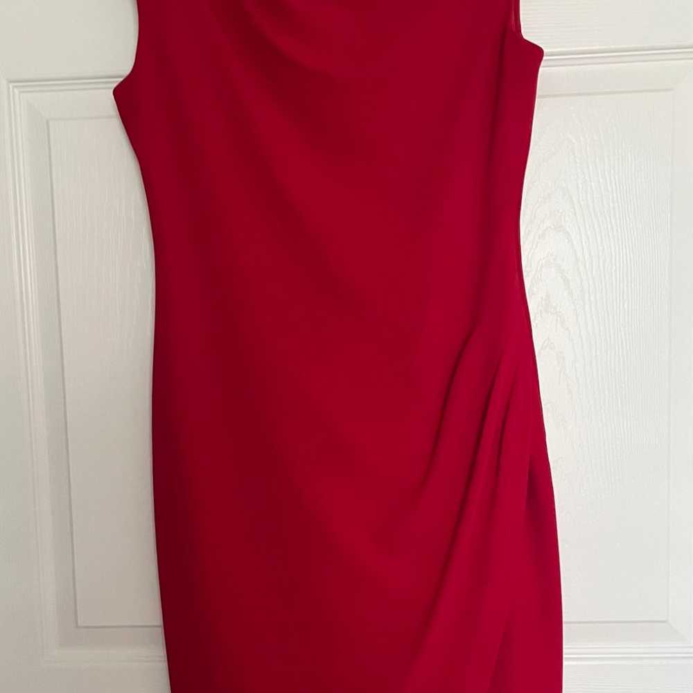 Calvin Klein red dress size 4 - image 2