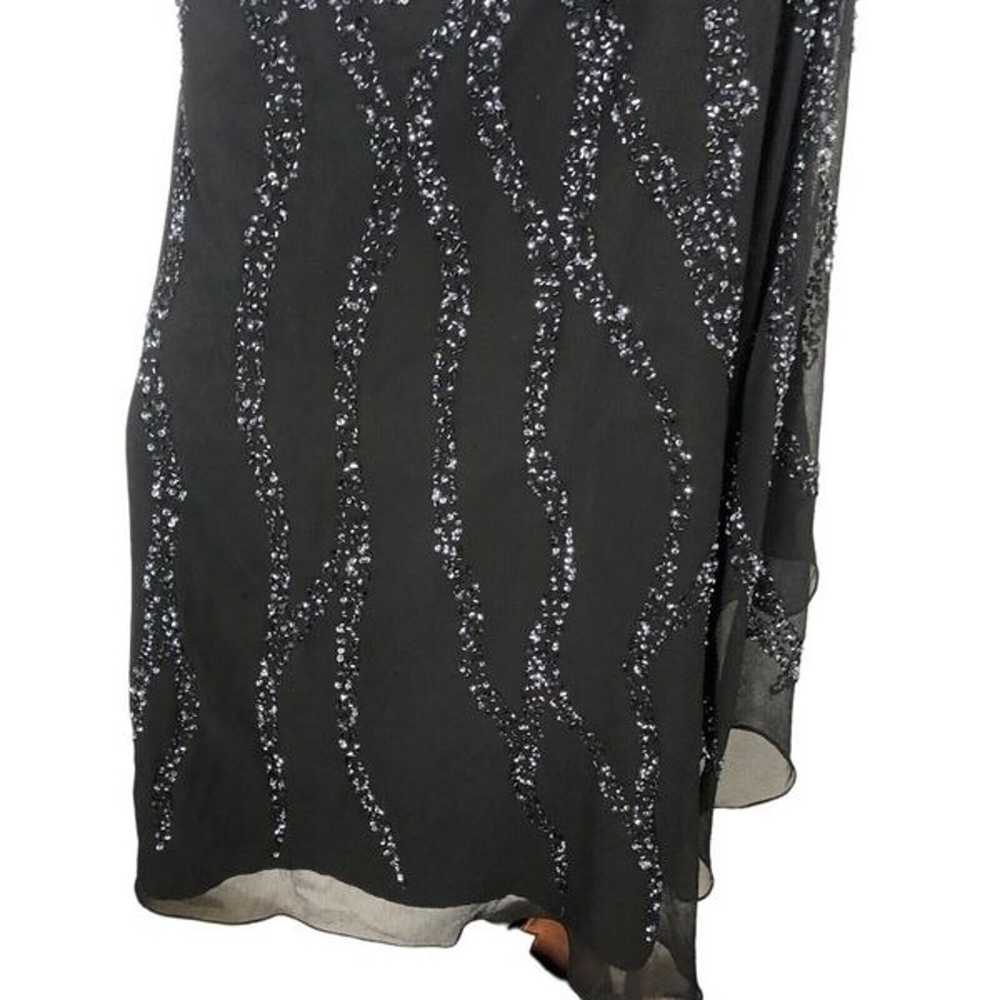Aidan Mattox 6 Sequined Beaded Mini Dress One Sho… - image 7