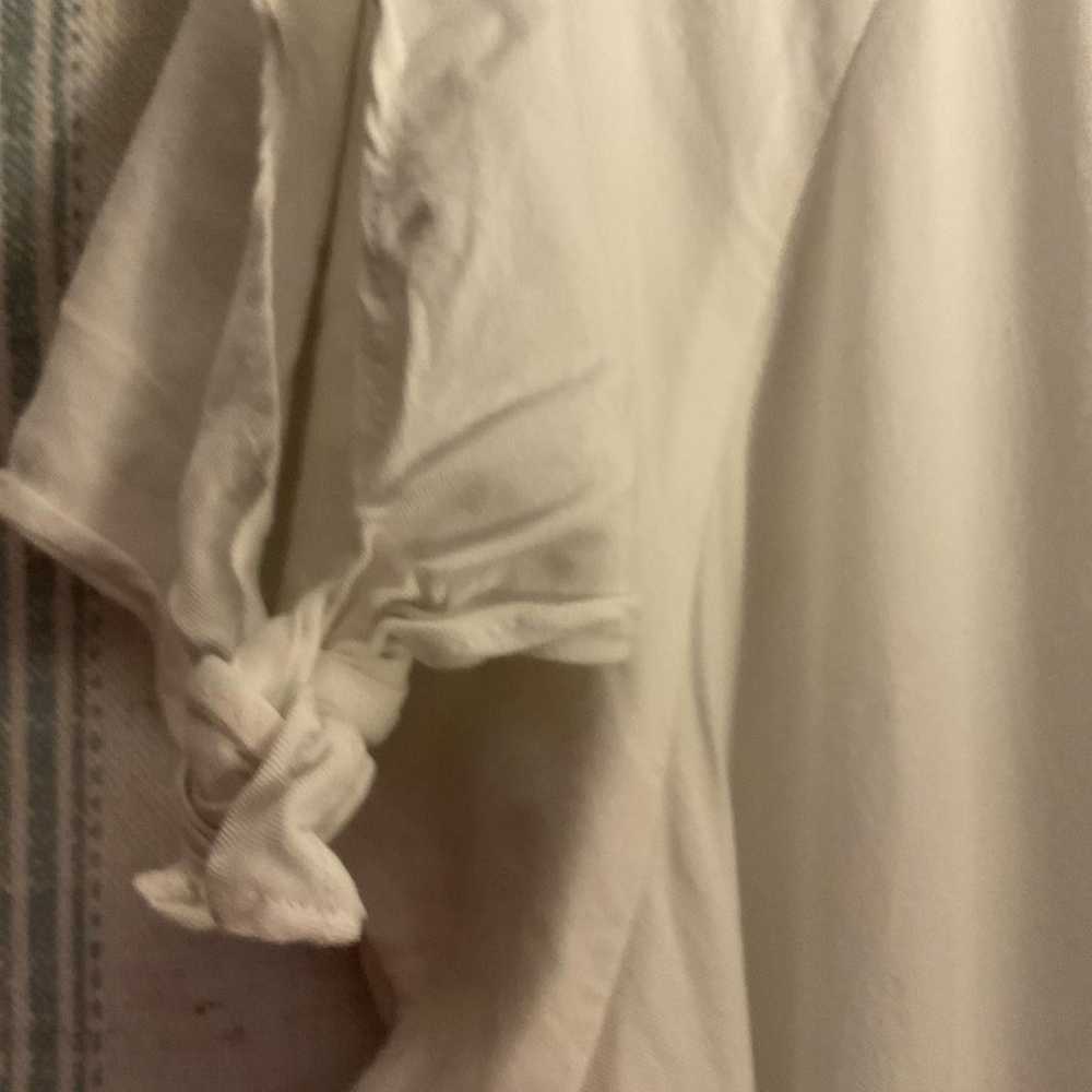 Marleylilly White XL Embroidered Shft Dress - image 7
