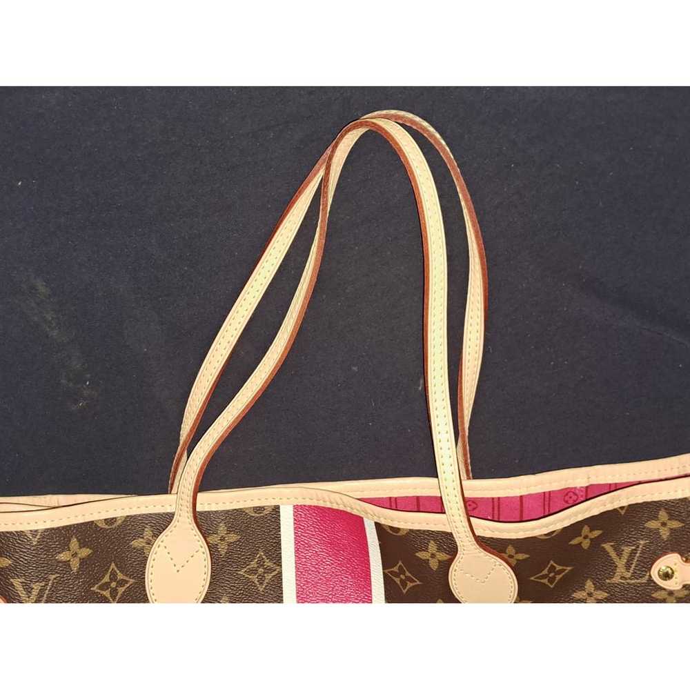 Louis Vuitton Neverfull leather tote - image 2