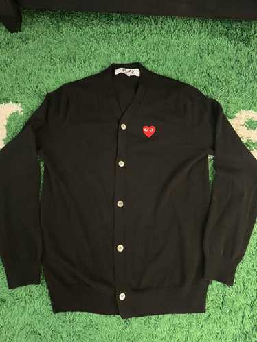 Comme Des Garcons Play CDG Play Cardigan
