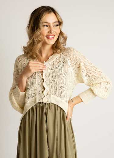 Joyfolie Jelana Sweater in Cream