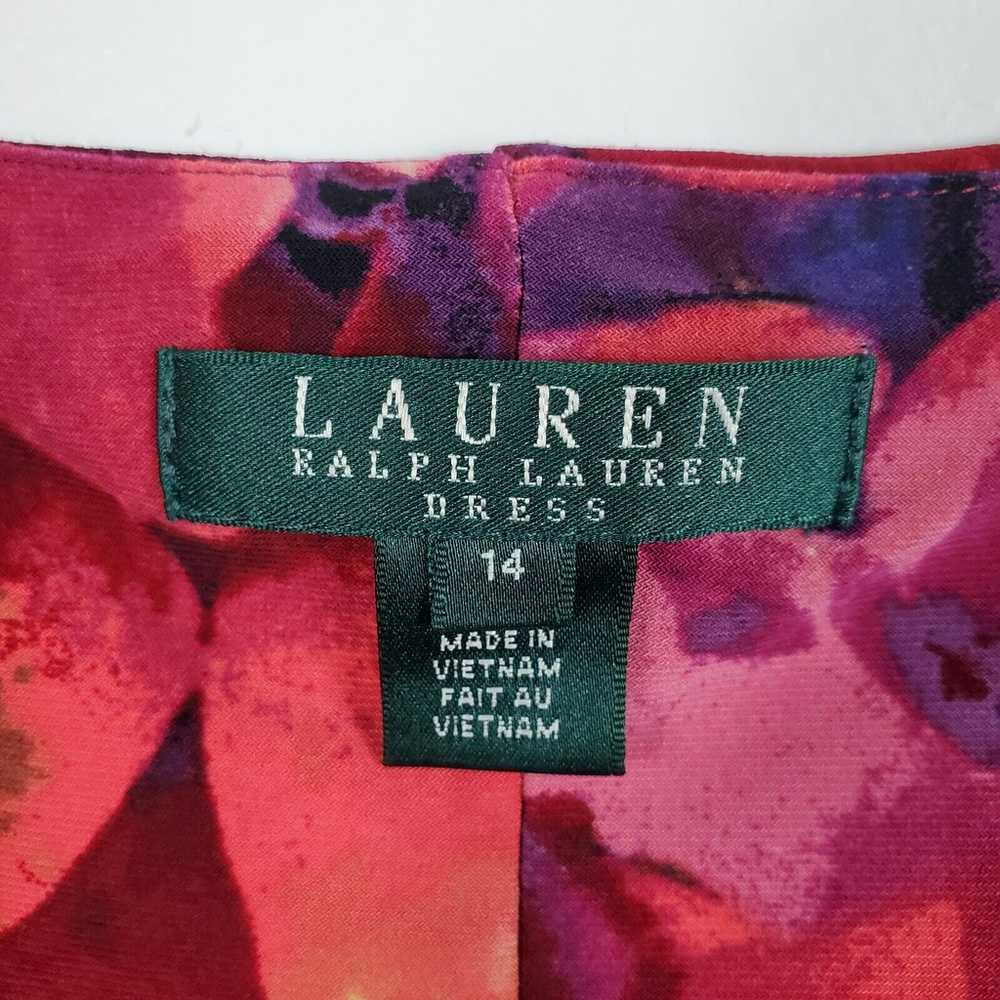 Lauren Ralph Lauren Sleeveless Ruched Sheath Dres… - image 6
