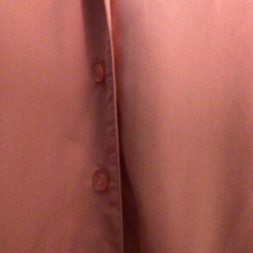 Soft Surroundings Shirt Dress XL Peachy Pink - image 4