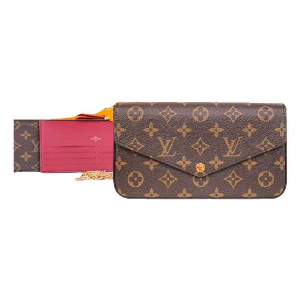 Louis Vuitton Félicie leather clutch bag - image 1