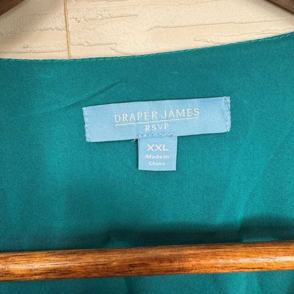 DRAPER JAMES RSVP™ Short Sleeve Wrap Dress Floral… - image 6