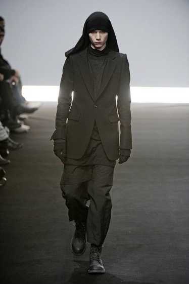 Rick Owens FW09 Crust Layered Silk Trousers - image 1