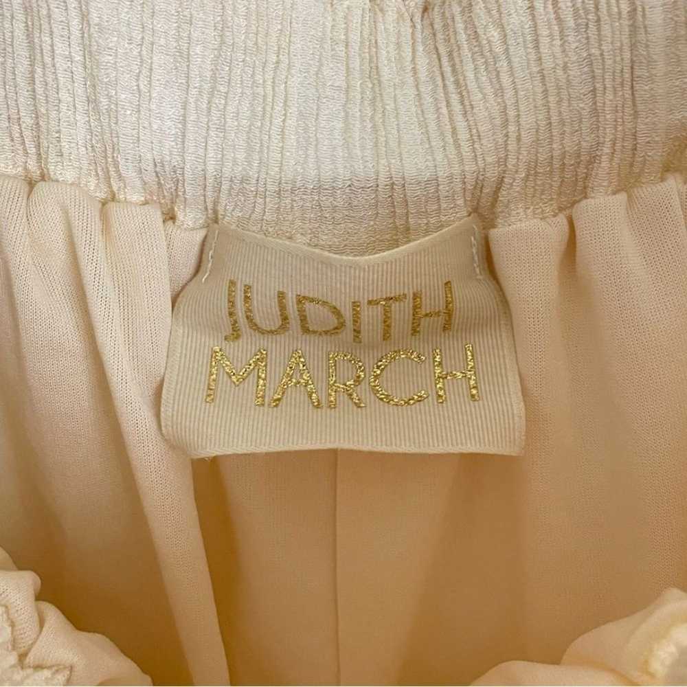 Judith March Malibu Ruffle Tiered Gauzy Maxi Dres… - image 8